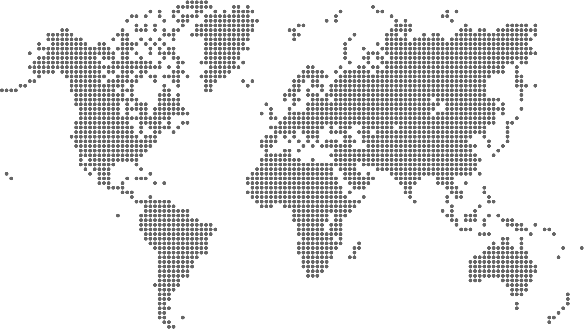 World Map with Network Points